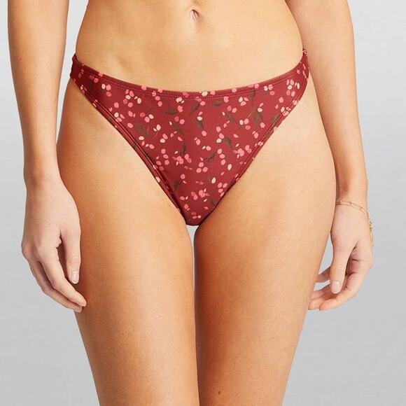 Anthropologie PEONY Hi Line Day Dream Floral High Rise Bikini Bottoms Size XS - Picture 1 of 9
